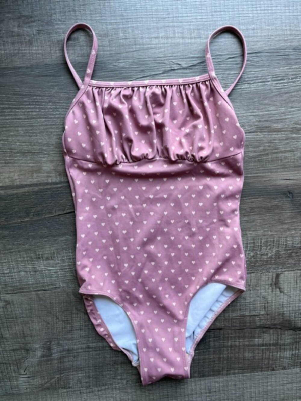 Eleve Cassandra Leotard Sweethearts Print Size S